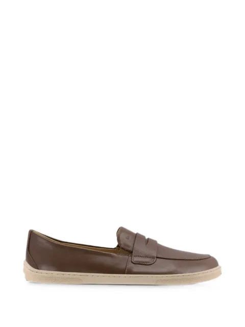Be Lenka Buena leather slip-on sneakers Brown V360EE9760