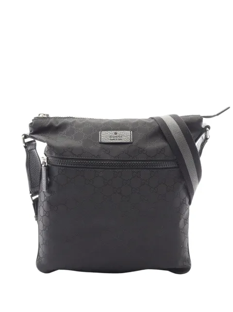 Gucci Pre-Owned 2000-2015 GG Nylon Web crossbody bag Black 2A3PEUY9RDLSEY4I