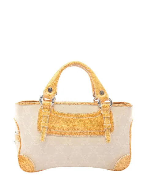 Celine Pre-Owned 20th Century Canvas Boogie Bag handbag Neutrals JB9XCIG3W5TNW2C9