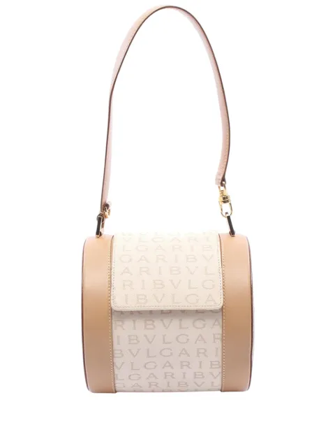 Bvlgari Pre-Owned 2010-2026 Canva B.zero1 Logomania handbag Neutrals Z35ANEN934G0EYTG