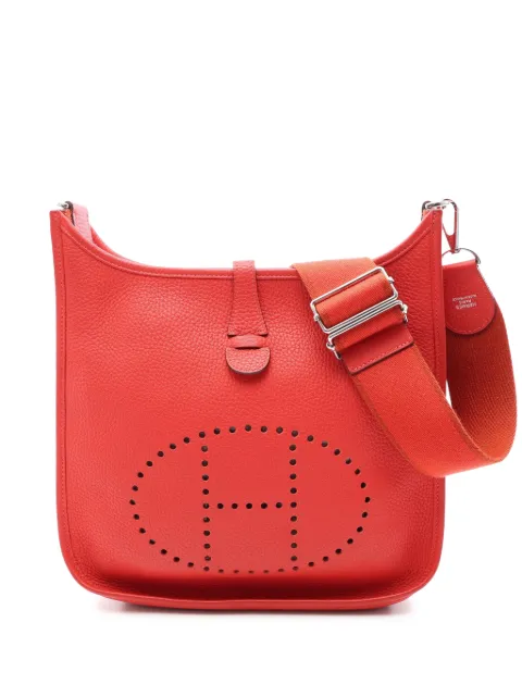 Hermès Pre-Owned 2014 Clemence Evelyne III PM shoulder bag Red 7CWCHP2OY7MVTMU3