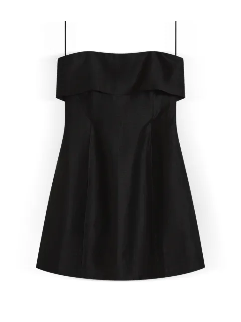BONDI BORN Bormio bandeau mini dress Black RTWDR10036MLBLK