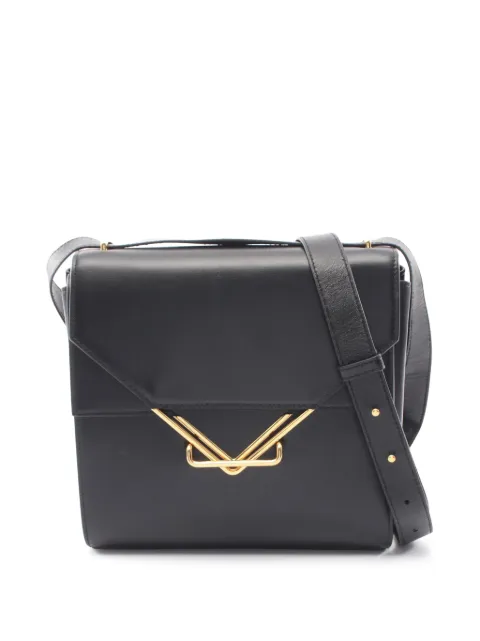 Bottega Veneta Pre-Owned 2012-2026 The Clip crossbody bag Black RPR1KB61OHXDCAQW