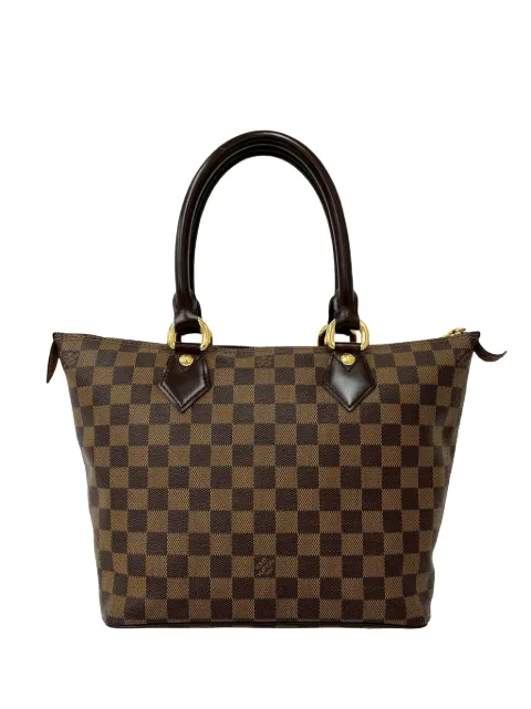 Louis Vuitton Pre-Owned 2007 Damier Ebene Saleya PM handbag Brown AR27VU0SUV2HQFUU