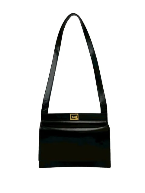 Celine Pre-Owned 20th Century Leather Sulky shoulder bag Black 0CXJI365T6HLZ4IQ