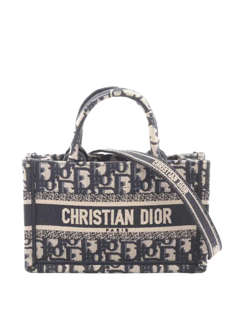 Christian Dior Pre-Owned 2010-2026 Mini Oblique Book tote bag Neutrals VFBAVGXNE3FA432I