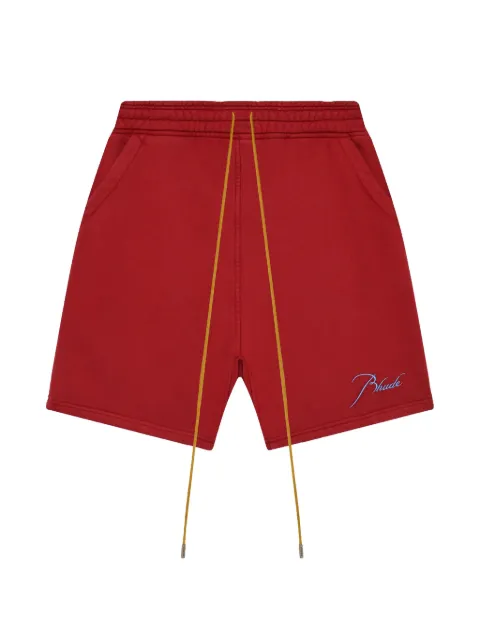 RHUDE Classique logo-print shorts Red RHSS26SH03012620