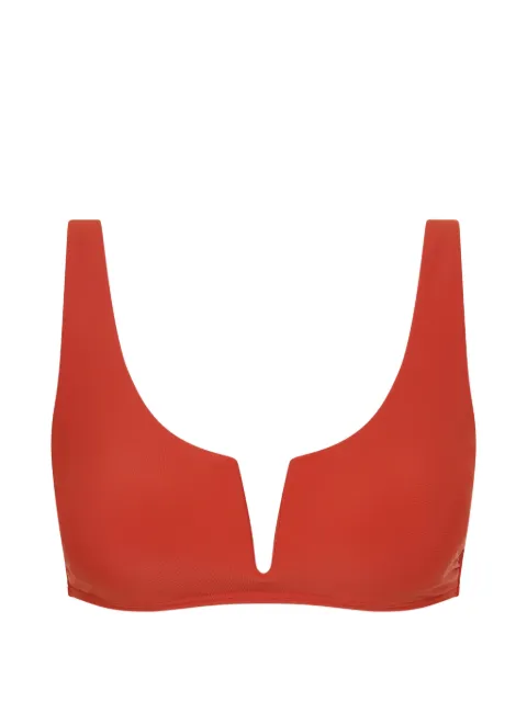 BONDI BORN Verona V-wire bikini top Red SIB422SROS