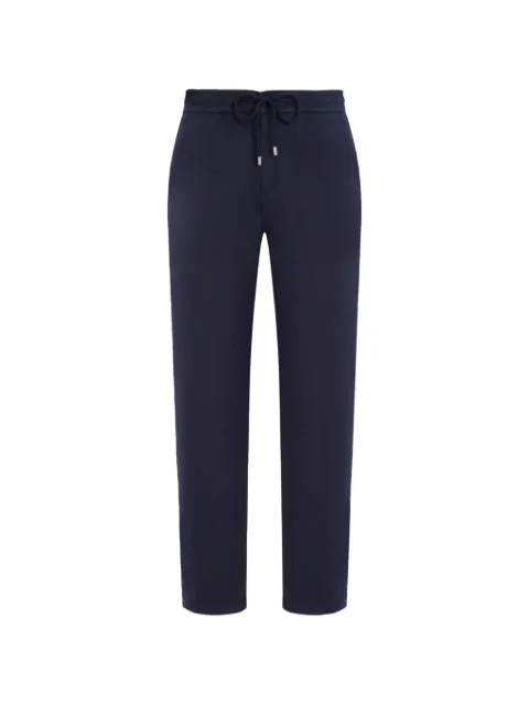 Vilebrequin drawstring elasticated-waist trousers Blue OLUEV501