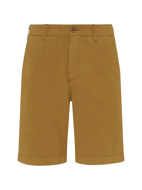 Vilebrequin satin-cotton Bermuda shorts Brown BNLEV501