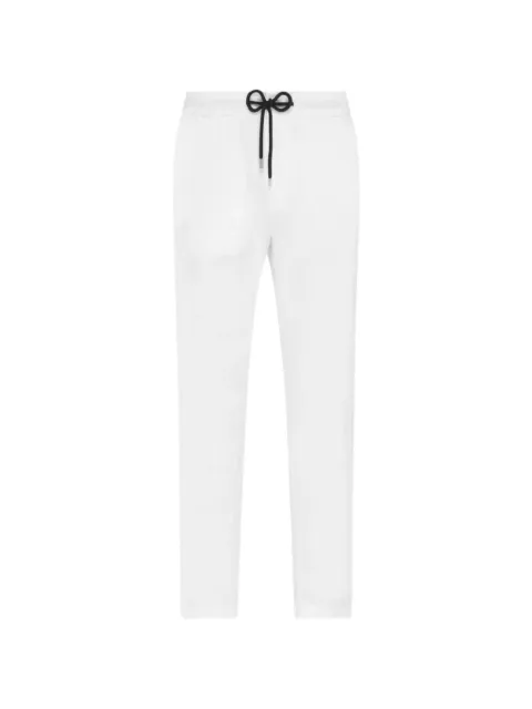 Vilebrequin drawstring-waist stretch-cotton trousers White OLUEV501