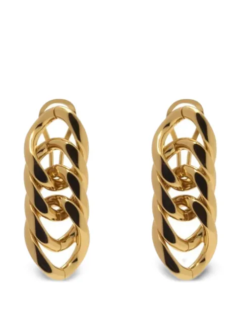 Sharra Pagano Chain Essential safety-clip earrings Gold W26SHPGSP25AO013GO