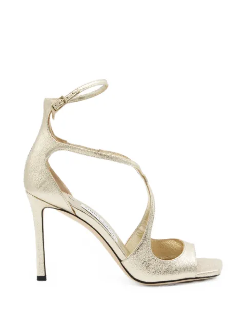 Jimmy Choo Azia strappy sandals Gold AZIA95DXBOO0016
