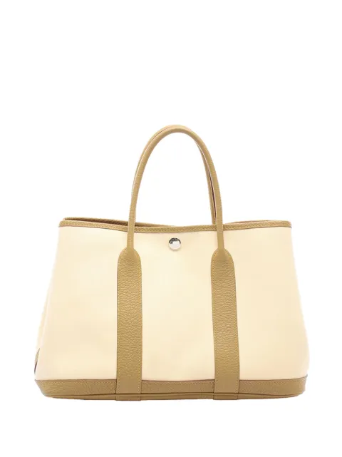 Hermès Pre-Owned 2020 Toile Garden Party TPM tote bag Neutrals ZW30KOXJRX9MDHDM