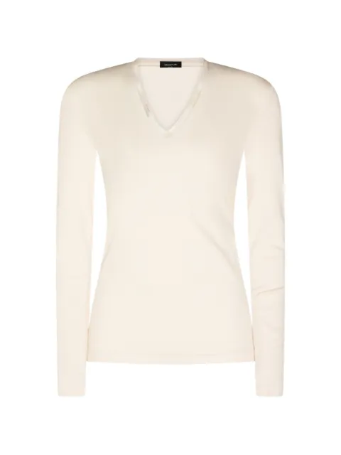 Fabiana Filippi long-sleeve T-shirt Neutrals JED216F604L9070145