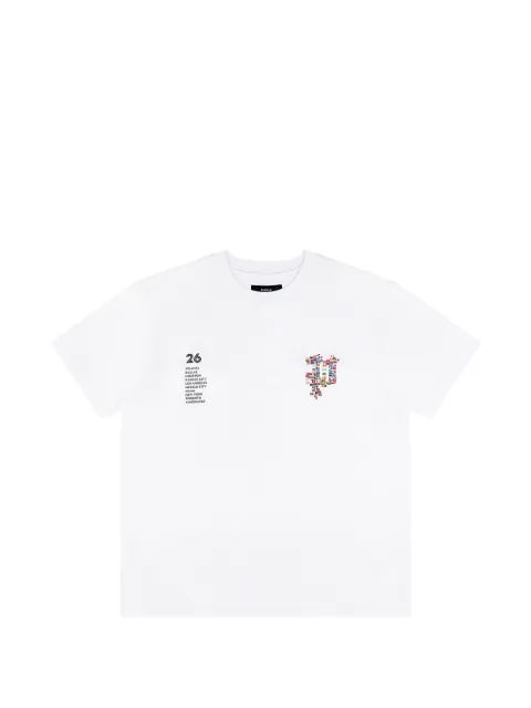 Purple Brand graphic-print T-shirt White M1113CJWS726