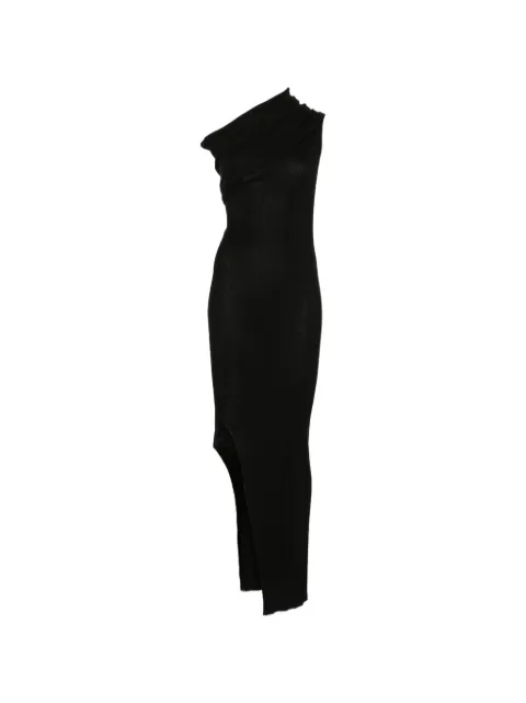 Rick Owens Athena one-shoulder dress Black RP02F5627RIBM