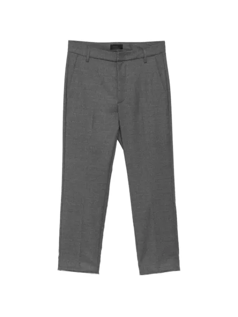 DONDUP straight-leg wool trousers Grey DP576ZWS0105DXXX