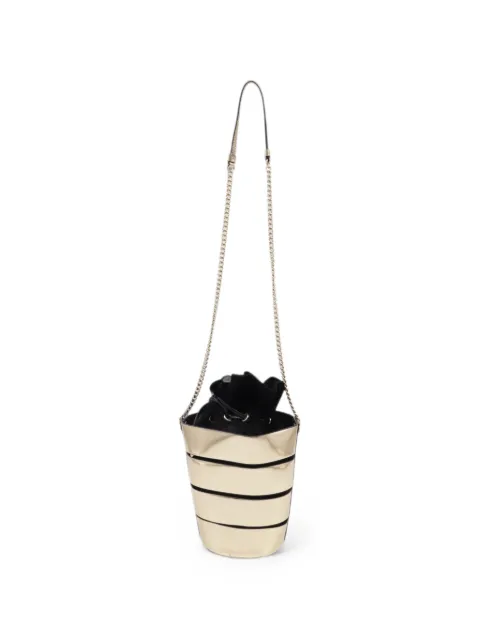 Ferragamo Pre-Owned chain-strap bucket bag Gold GILTPUUSBA743395W
