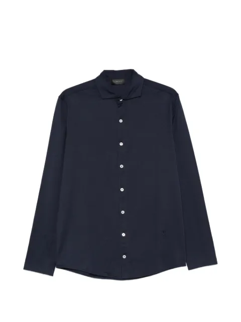DONDUP long-sleeve button-up shirt Blue UC327JF0271UXXX