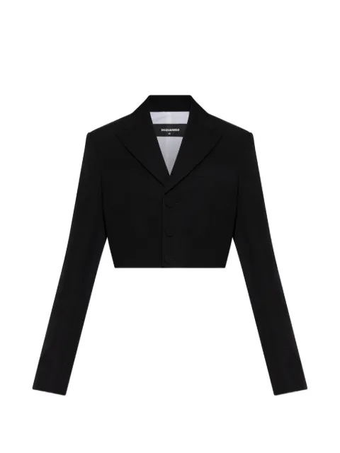 DSQUARED2 cropped wool jacket Black S75BN0964S78136