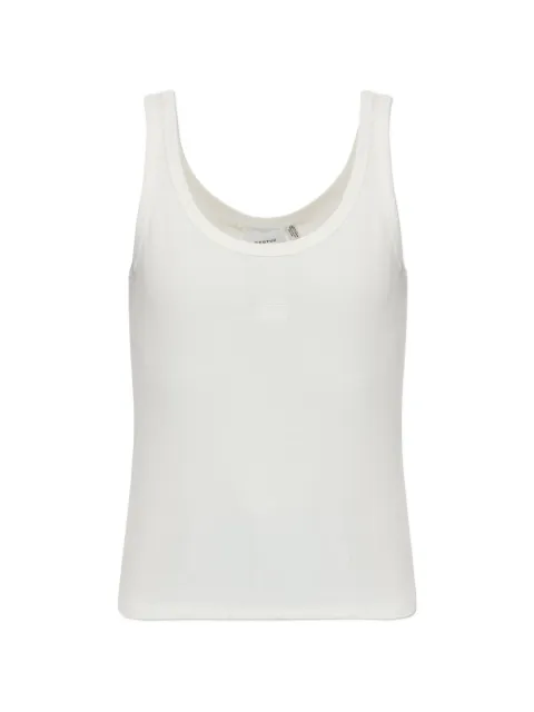Gestuz Gzdrew ribbed-knit tank top White 109100670