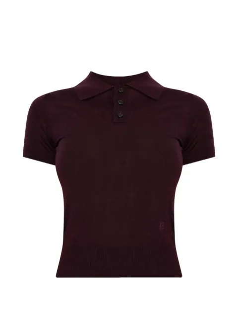 DSQUARED2 short-sleeve wool polo shirt Red S75HA1430D13205