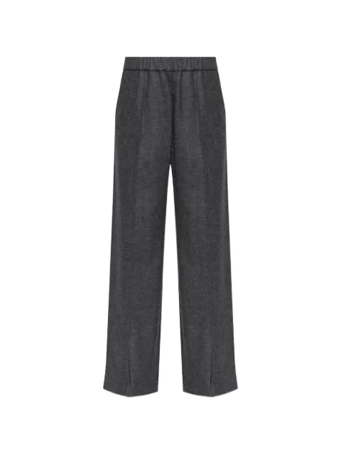 Jil Sander stitched-seam wool trousers Grey J02KA0421J40045