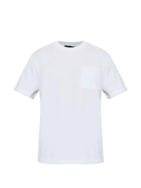 DSQUARED2 logo-print chest-pocket T-shirt White S74GD1589D20033