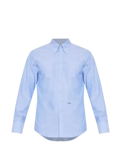 DSQUARED2 70's B. Down button-down long-sleeve shirt Blue S74DM1005S47420