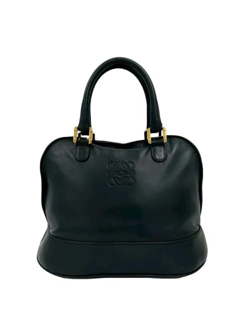 Loewe Pre-Owned 2000-2026 Leather Anagram handbag Black V1M08JWPY2KM5JPQ
