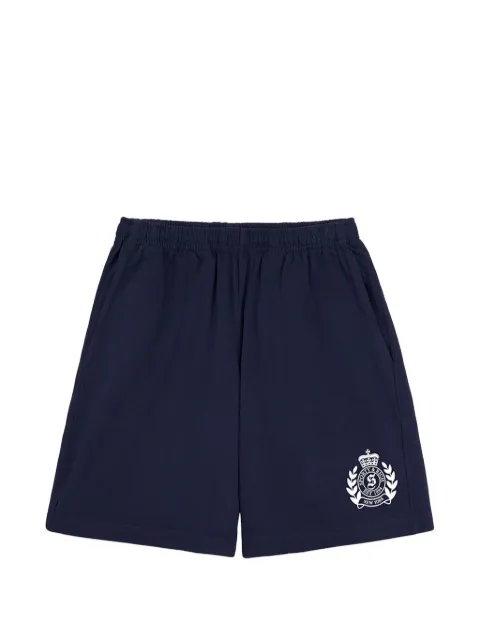 Sporty & Rich NY Crest gym shorts Blue SH039710243BL106