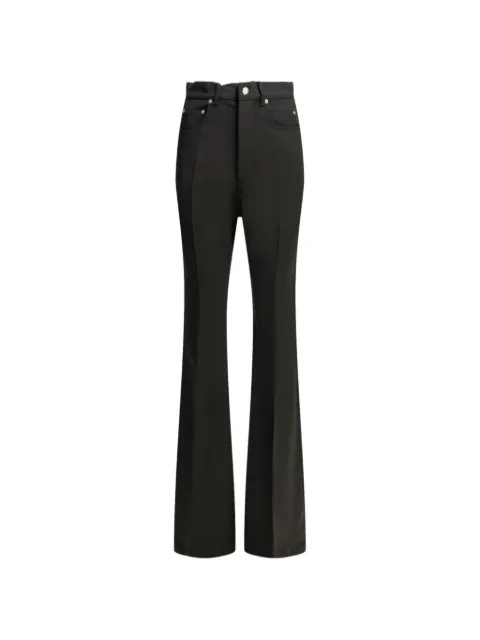 Rick Owens flared-leg trousers Black RP02F5329WST
