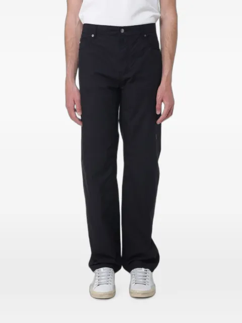 Emporio Armani J76 five-pocket cotton trousers Black EM000763AF25633