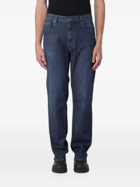 Emporio Armani regular-fit stretch-denim jeans Blue EM000763AF22814MB002