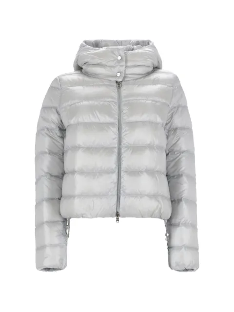 Herno quilted hooded jacket Grey PI00182DR12017Z9404