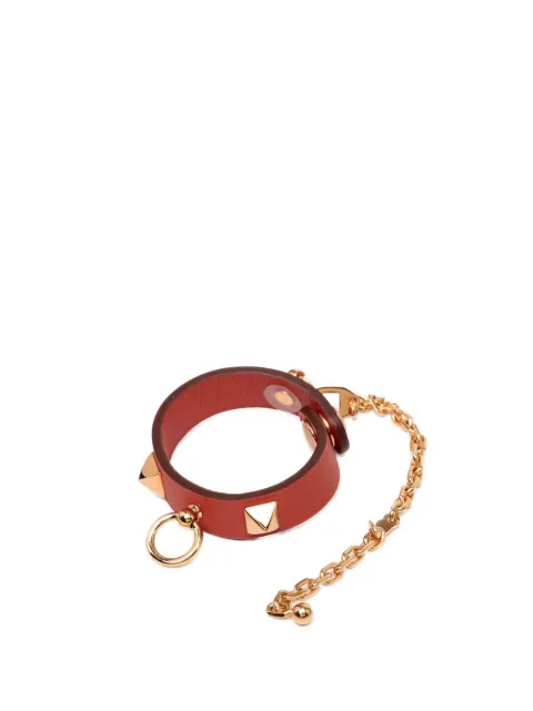 Hermès Pre-Owned 2021-2026 Swift Rivale Glove Clip key chain Red F6IX08HBUNOOANTY