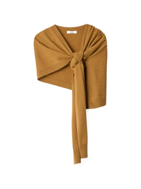 LEMAIRE draped scarf in cashmere Neutrals TA0025LK1062