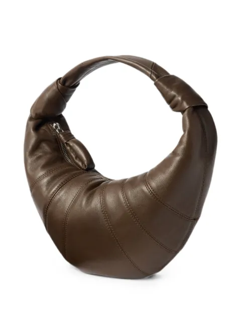 LEMAIRE mini Fortune Croissant bag in leather Brown BG0125LL095