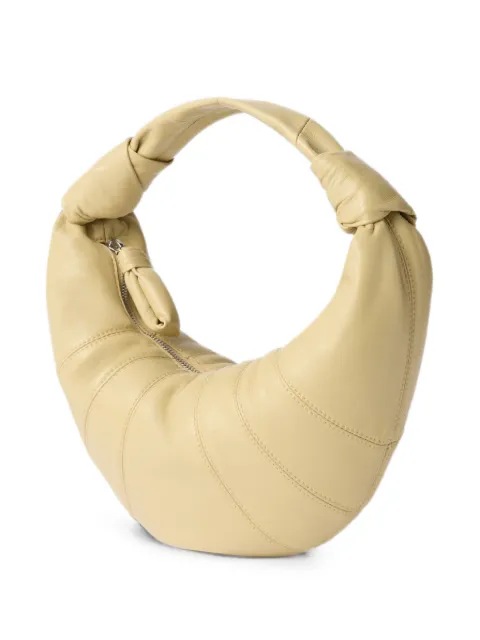 LEMAIRE mini Fortune Croissant bag in leather Neutrals BG0125LL095