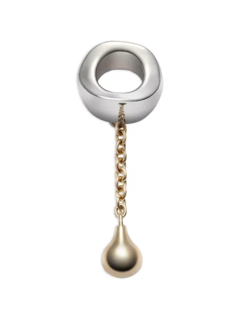 LEMAIRE scarf ornament in brass Silver JW0184LO036