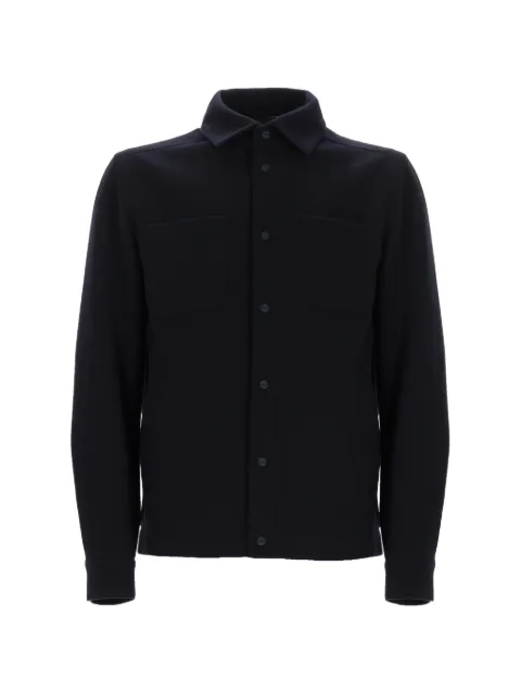 Herno button-fastening chest-pockets shirt jacket Blue GI00115UR12907
