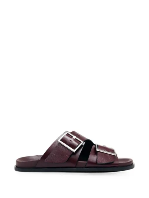 ALOHAS Alba Rift buckle-fastening sandals Red S101465