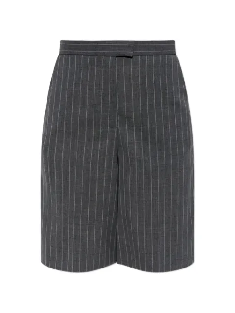 Valentino Garavani pinstripe-pattern shorts Grey B3RD0Q2A9C