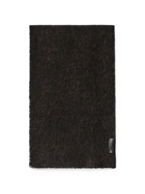 LEMAIRE fluffy scarf in alpaca wool blend Brown TA0045LF1194