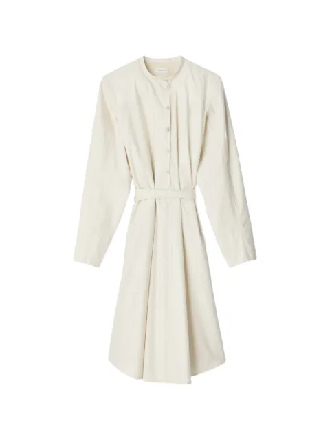 LEMAIRE sailor dress in washed cotton and silk blend Neutrals DR1165LF1500
