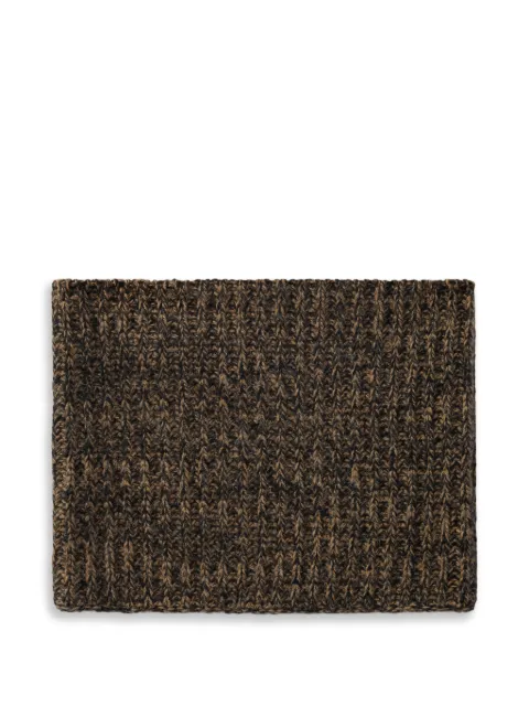 LEMAIRE neck warmer in alpaca and yak wool blend Brown TA0023LK1029
