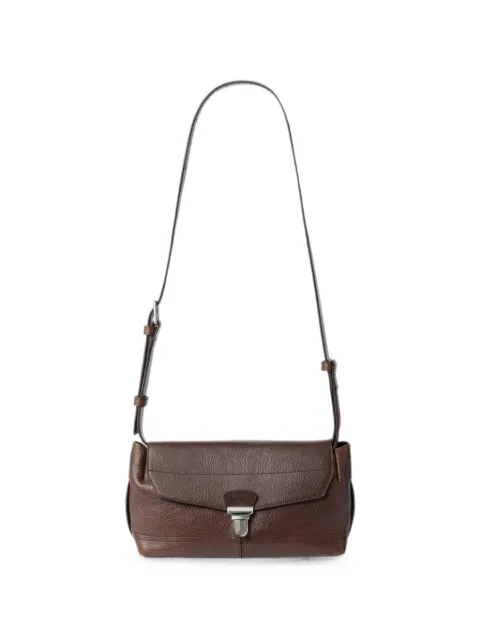 LEMAIRE small gear bag in leather Brown BG0084LL0067