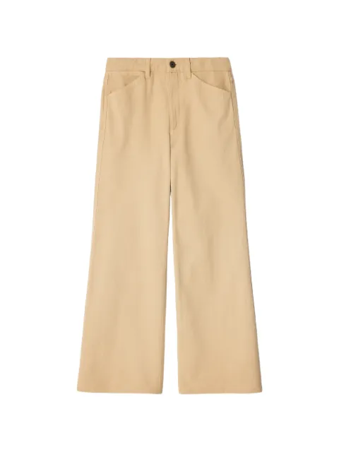 LEMAIRE straight-leg trousers Neutrals PA1326LD1077
