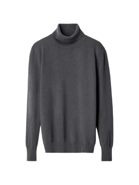 LEMAIRE stand-collar sweater in cashmere Grey PO0040LK1062